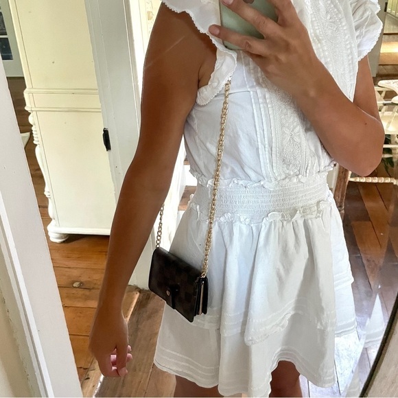 Louis Vuitton Brown Damier Porte-Monnaie Viennois Crossbody Wallet Purse - Picture 15 of 16